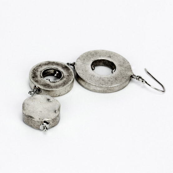 OR20-007-artest-milano-orecchini-pendenti-vintage-argento-925-pendenti-3-cerchi